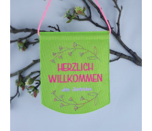 11. Dezember: Stickdatei - Spruch "Herzlich Willkommen wäre übertrieben"